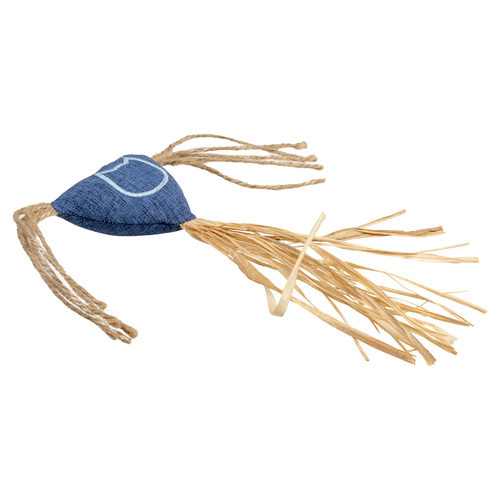 Duvo+ Katzenspielzeug Eco Navy Dreieck & Katzenminze