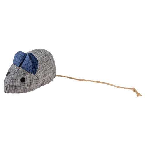 Duvo+ Katzenspielzeug Eco Navy Maus & Katzenminze
