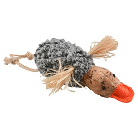 Abbildung Duvo+ Katzenspielzeug Ente mit knisterndem Krper grau