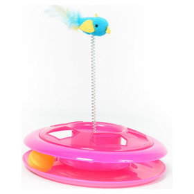 Abbildung Duvo+ Katzenspielzeug Happy Hoop rosa