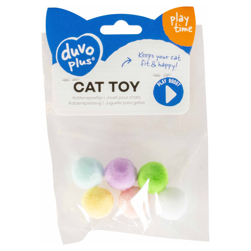 weitere Abbildung Duvo+ Katzenspielzeug Pastell Poly Ball