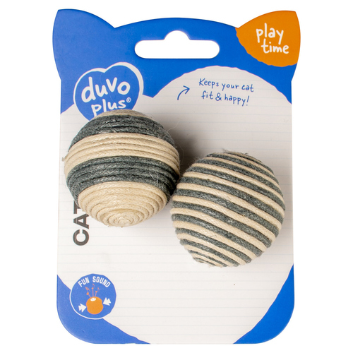 weitere Abbildung Duvo+ Katzenspielzeug Rope Blle grau