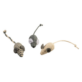 Abbildung Duvo+ Katzenspielzeug Rope kleine Muse grau