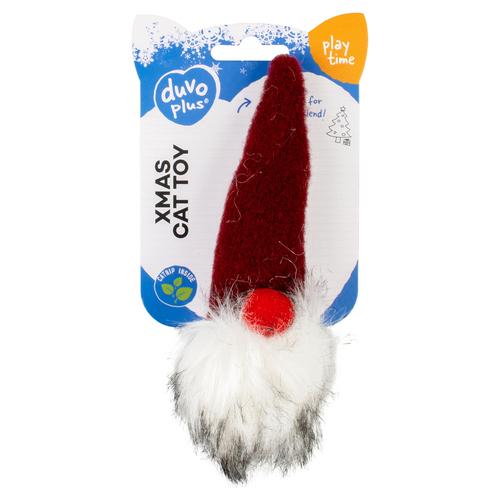 weitere Abbildung Duvo+ Katzenspielzeug Xmas Crackle roter Kobold