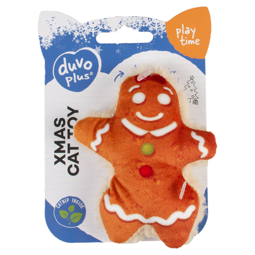 weitere Abbildung Duvo+ Katzenspielzeug Xmas Fluffy Lebkuchenfrau