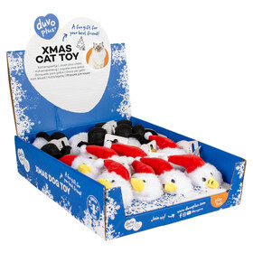 Abbildung Duvo+ Katzenspielzeug Xmas Fluffy Schneeblle
