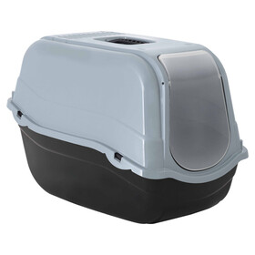 Abbildung Duvo+ Katzentoilette Romeo Eco Maxi grau/dunkelgrau