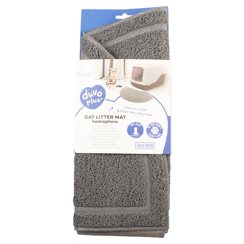 weitere Abbildung Duvo+ Katzentoiletten-Matte Hemisphre grau