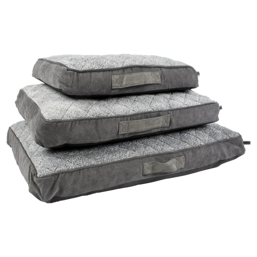weitere Abbildung Duvo+ Kissen Corduroy Ash rechteckig schwarz/grau fr Hunde