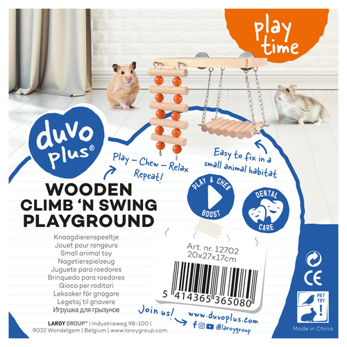 weitere Abbildung Duvo+ Kletter- und Schaukelspielplatz aus Holz