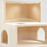 Kletterhaus aus Holz braun, Abbildung 8