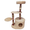 Duvo+ Kratzbaum Nuno Natural wood beige Abbildung 1