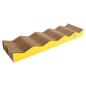 Abbildung Duvo+ Kratzbrett Wayne Wavy gelb