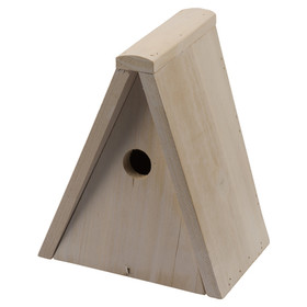 Abbildung Duvo+ Meisennest Holz mit Schrgdach Dreikantform