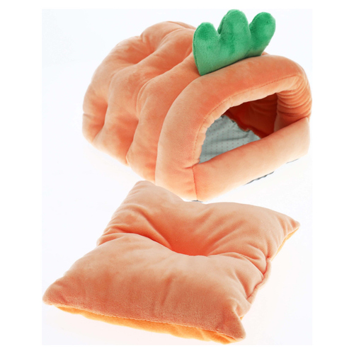 weitere Abbildung Duvo+ Nager-Haus Carrot Plsch orange