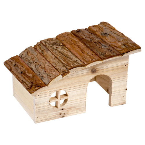 Duvo+ Nager-Holzlodge mit Schrägdach