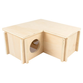 Abbildung Duvo+ Nagerhaus L-Bungalow Holz