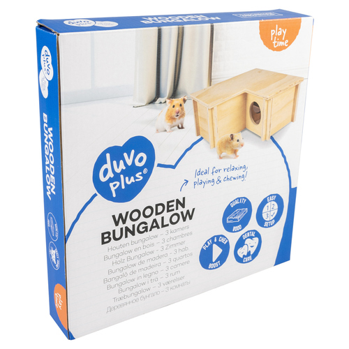 weitere Abbildung Duvo+ Nagerhaus L-Bungalow Holz