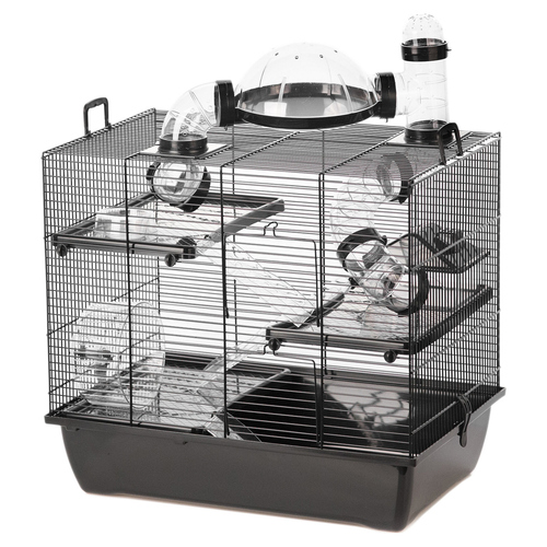 Nagerkäfig Black Rufus schwarz, Abbildung 1