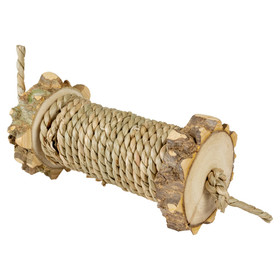Abbildung Duvo+ Nagerolle aus Holz mit Wasserhyazinthe