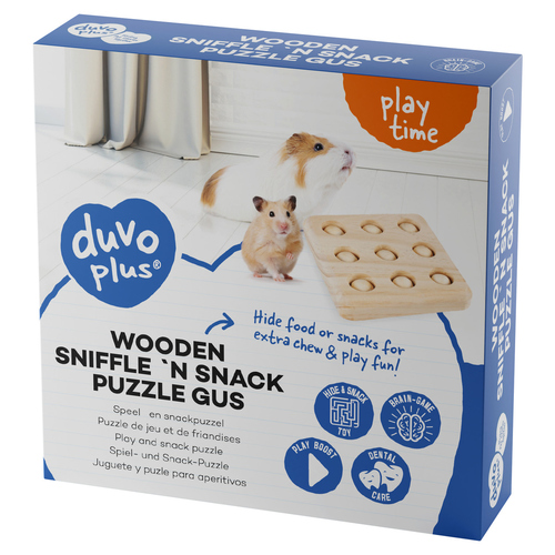 weitere Abbildung Duvo+ Nagerspielzeug Snifflen Snack Puzzle Gus beige