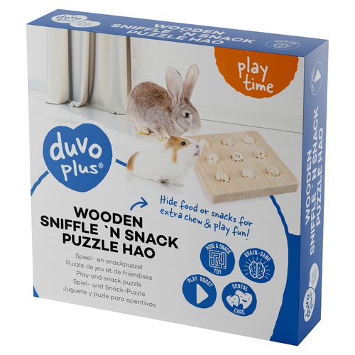 weitere Abbildung Duvo+ Nagerspielzeug Sniffle'n Snack Puzzle Hao beige
