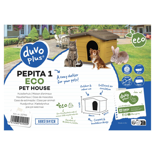 weitere Abbildung Duvo+ Outdoorhtte Pepita 1 ECO