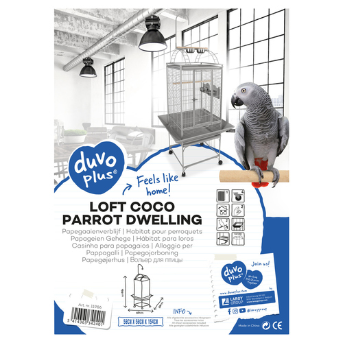 weitere Abbildung Duvo+ Papageienkfig Loft Coco