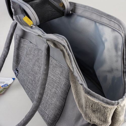weitere Abbildung Duvo+ Paris Pet Bag Chic grau fr Hunde