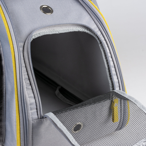 weitere Abbildung Duvo+ Paris Pet Bag Comfy grau fr Katzen