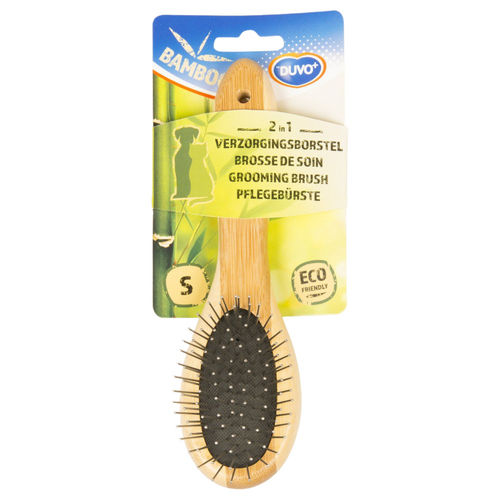 weitere Abbildung Duvo+ Pflegebrste 2-in-1 Bamboo fr Katzen