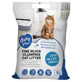 Abbildung Duvo+ Premium Fein Silica klumpenbildend wei 16 Liter