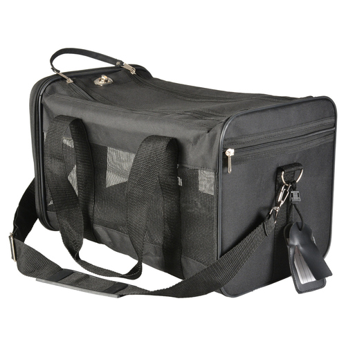Duvo+ Reisetasche Nylon schwarz für Katzen
