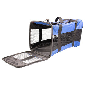 Abbildung Duvo+ Reisetasche blau/schwarz fr Hunde
