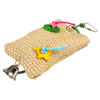 Duvo+ Sisal Snack-Beutel mit Papier, Holz & Glocke Abbildung 1