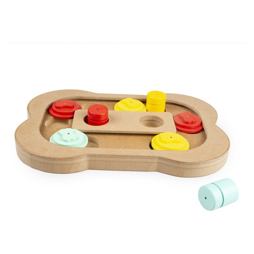 Duvo+ Slide n Snack Puzzle - Knochen für Hunde