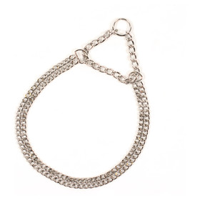 Abbildung Duvo+ Slip Hundehalsband verchromt 2-reihig