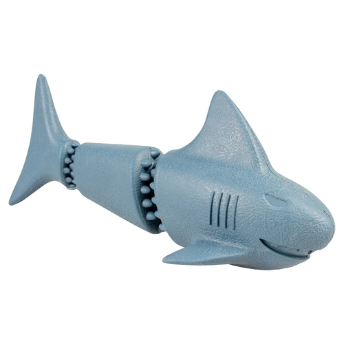 Duvo+ Snackspielzeug Eco Hai Leckerlispender blau