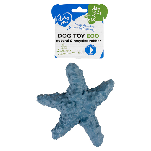 weitere Abbildung Duvo+ Snackspielzeug Eco Seestern Leckerlispender blau