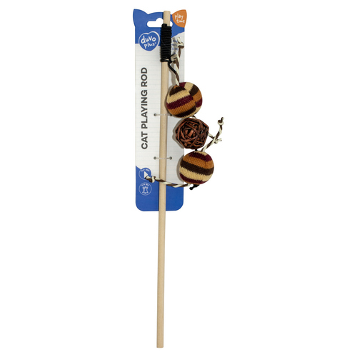weitere Abbildung Duvo+ Spielangel Knitted Blle braun