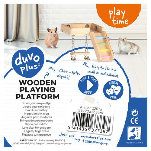 weitere Abbildung Duvo+ Spielplattform Holz