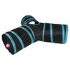 Duvo+ Spieltunnel Labyrinth blau/schwarz Abbildung 1
