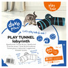 Duvo+ Spieltunnel Labyrinth blau/schwarz Abbildung 2