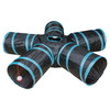 Duvo+ Spieltunnel Star blau/schwarz Abbildung 1