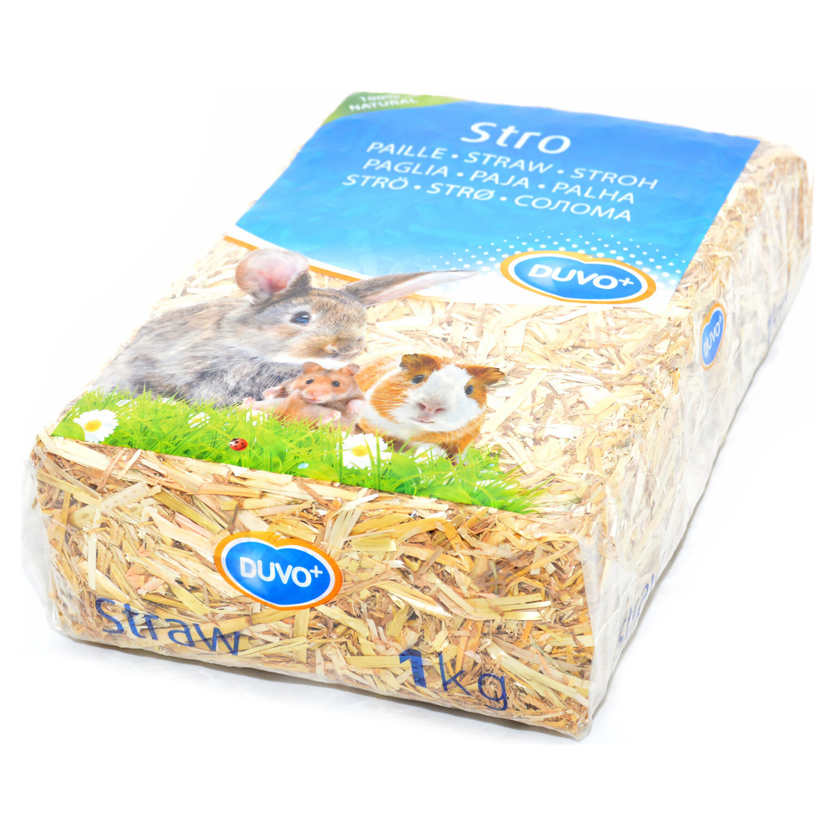 Duvoplus Strohfaser 2,8 Kg / 45 L – Natürliche Einstreu Für Nagetiere & Hühner