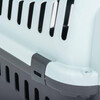 Duvo+ Transportbox Gipsy ECO mit Metalltür hellgrau/dunkelgrau Abbildung 3