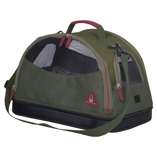Duvo+ Transporttasche Paris Casual 3in1 grün für Katzen