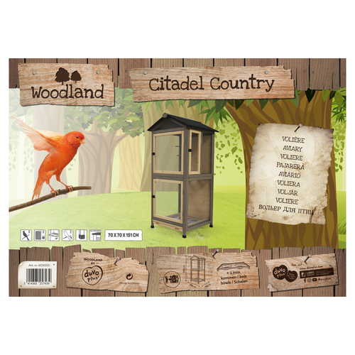 weitere Abbildung Duvo+ Vogelhaus Woodland Citadel Country