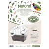 Duvo+ Vogelkäfig Natural Beta Mini braun/zinc Abbildung 2