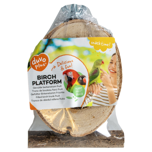 weitere Abbildung Duvo+ Vogelsnack gefllter Birkenstamm Frchte 220 g